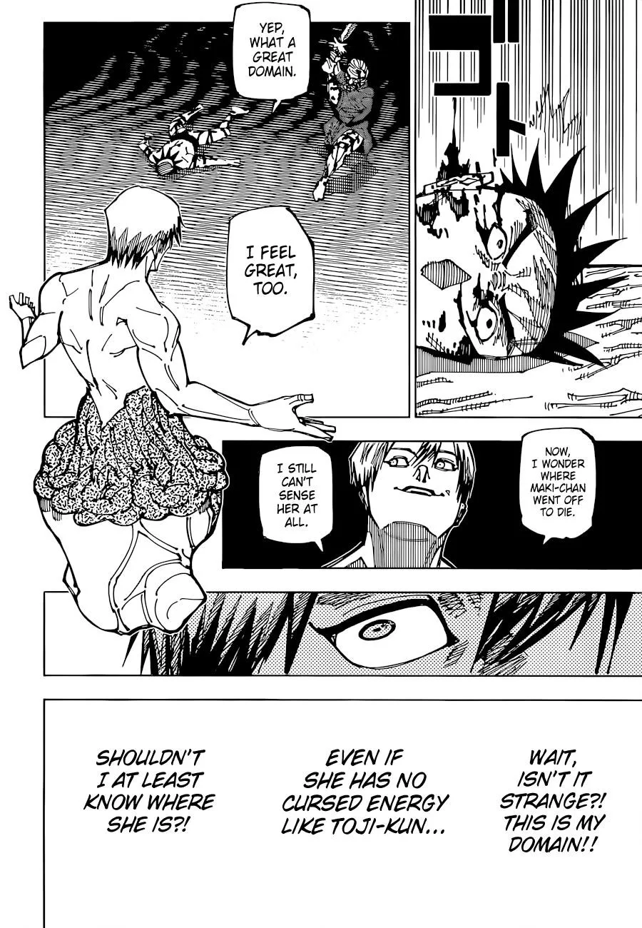 JUJUTSU KAISEN Chapter 198 page 8