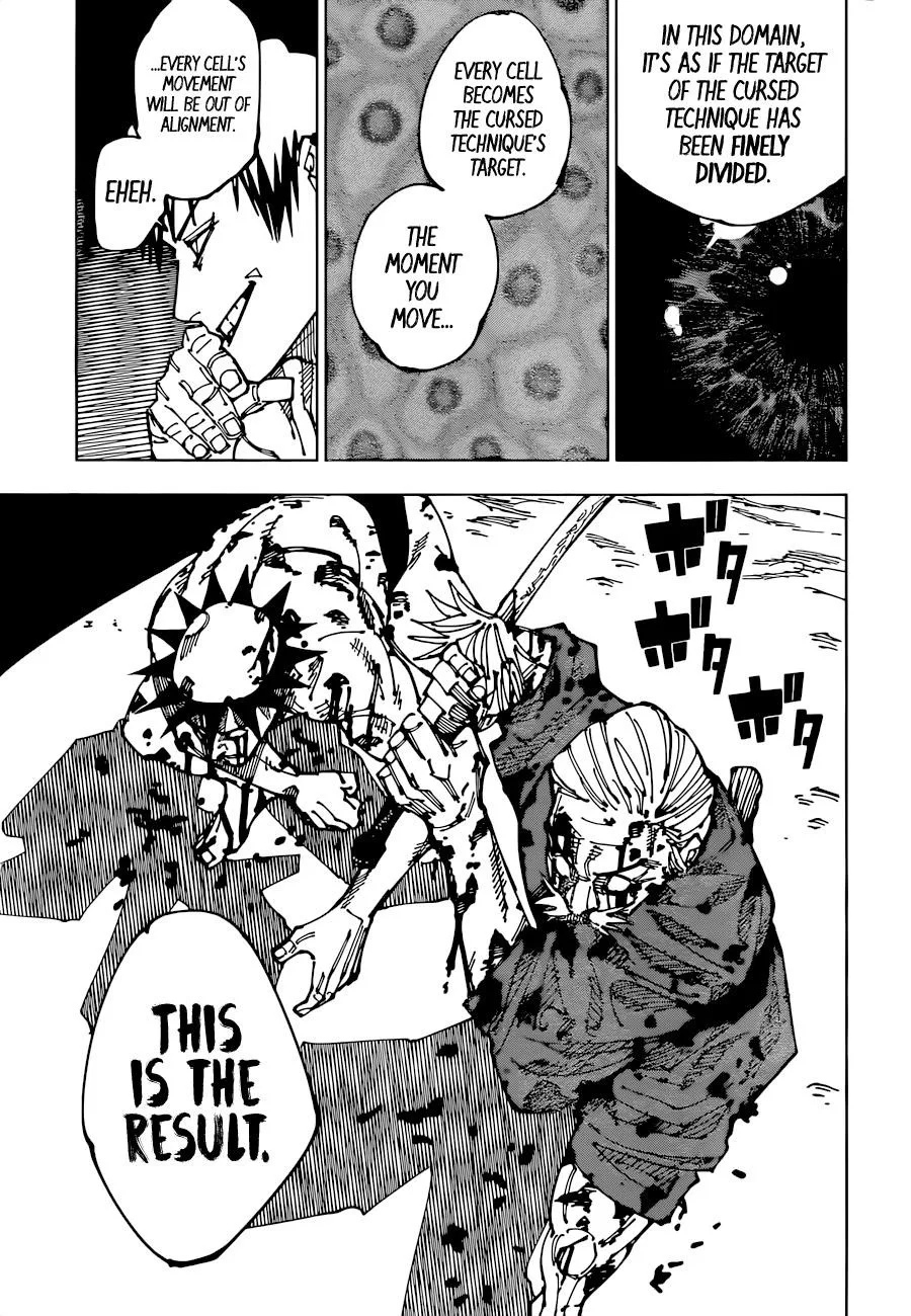 JUJUTSU KAISEN Chapter 198 page 7