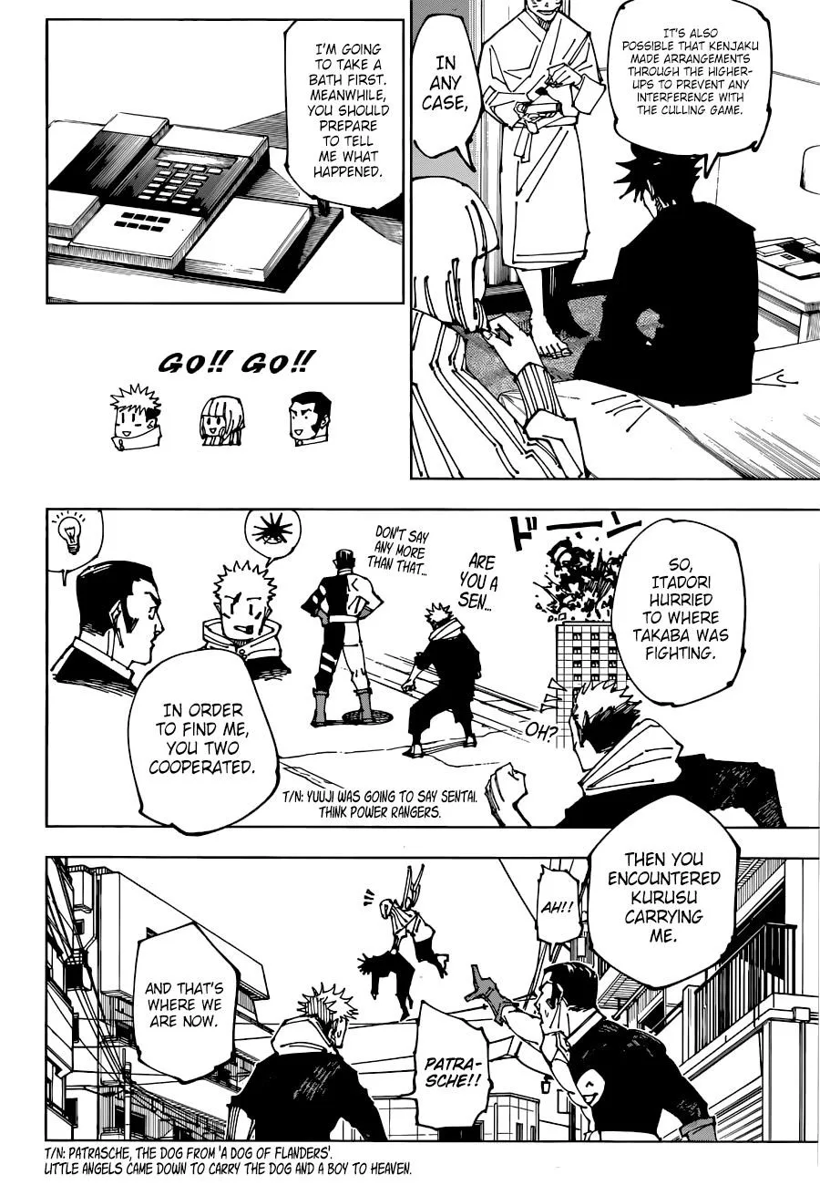 JUJUTSU KAISEN Chapter 199 page 9