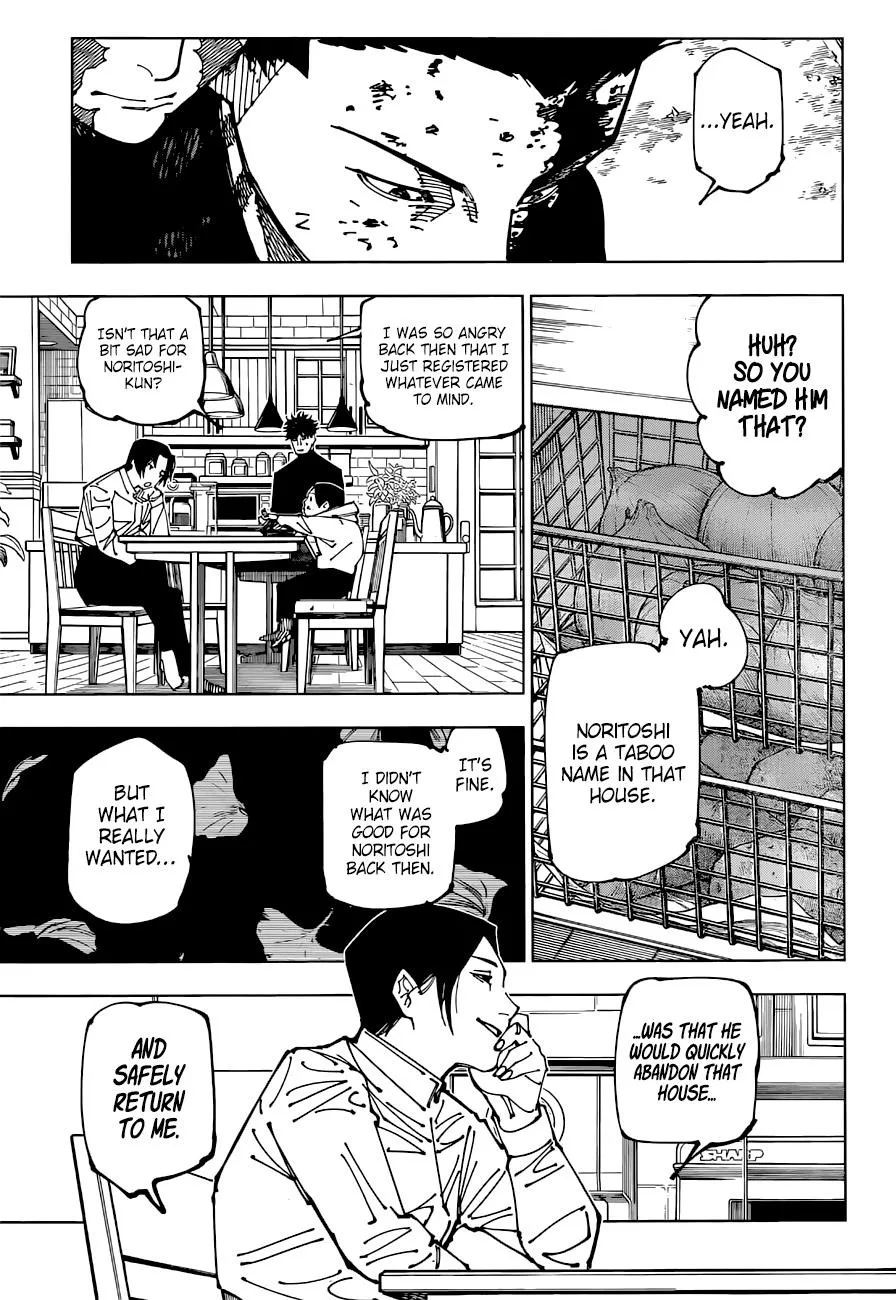 JUJUTSU KAISEN Chapter 199 page 4