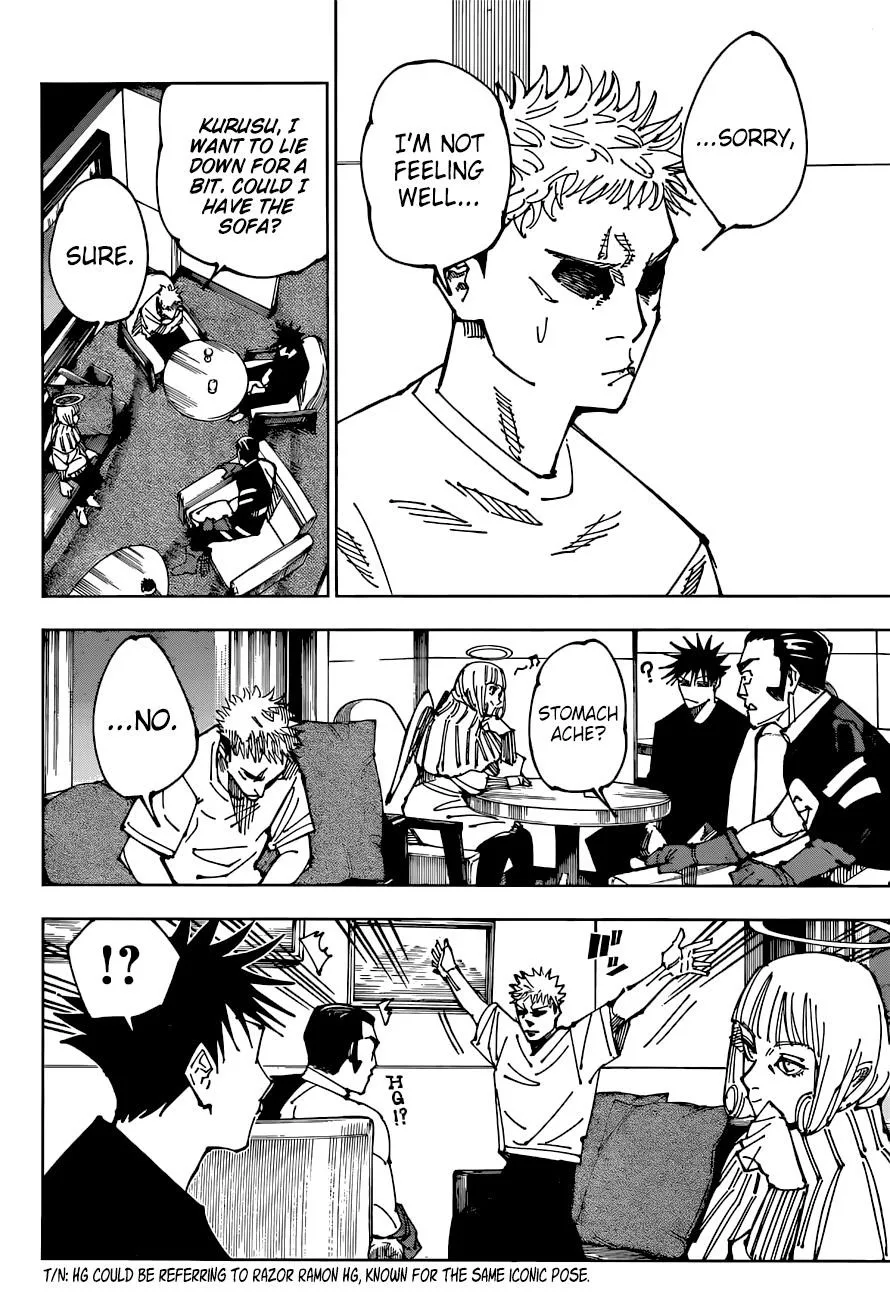JUJUTSU KAISEN Chapter 200 page 3