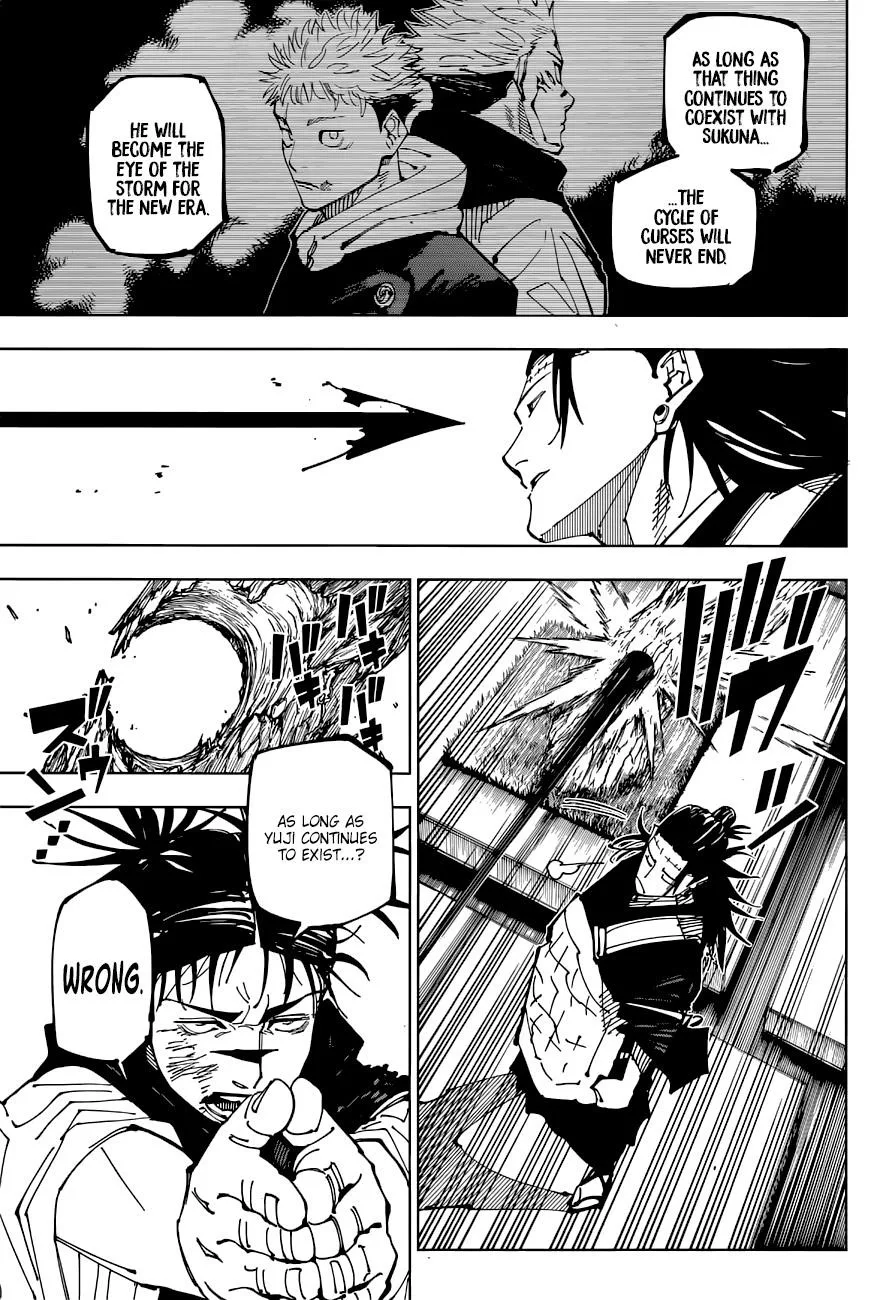 JUJUTSU KAISEN Chapter 203 page 9