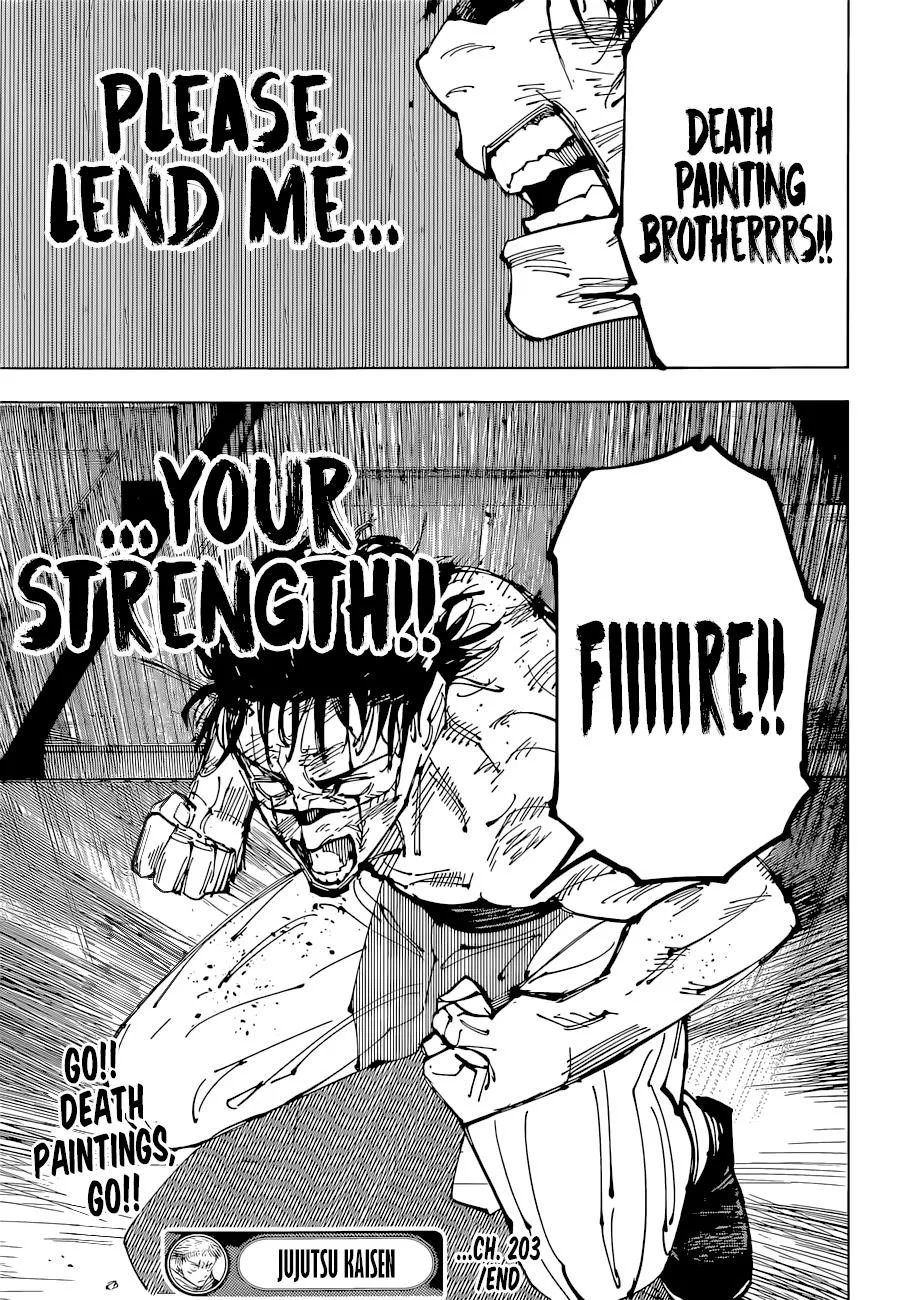 JUJUTSU KAISEN Chapter 203 page 19