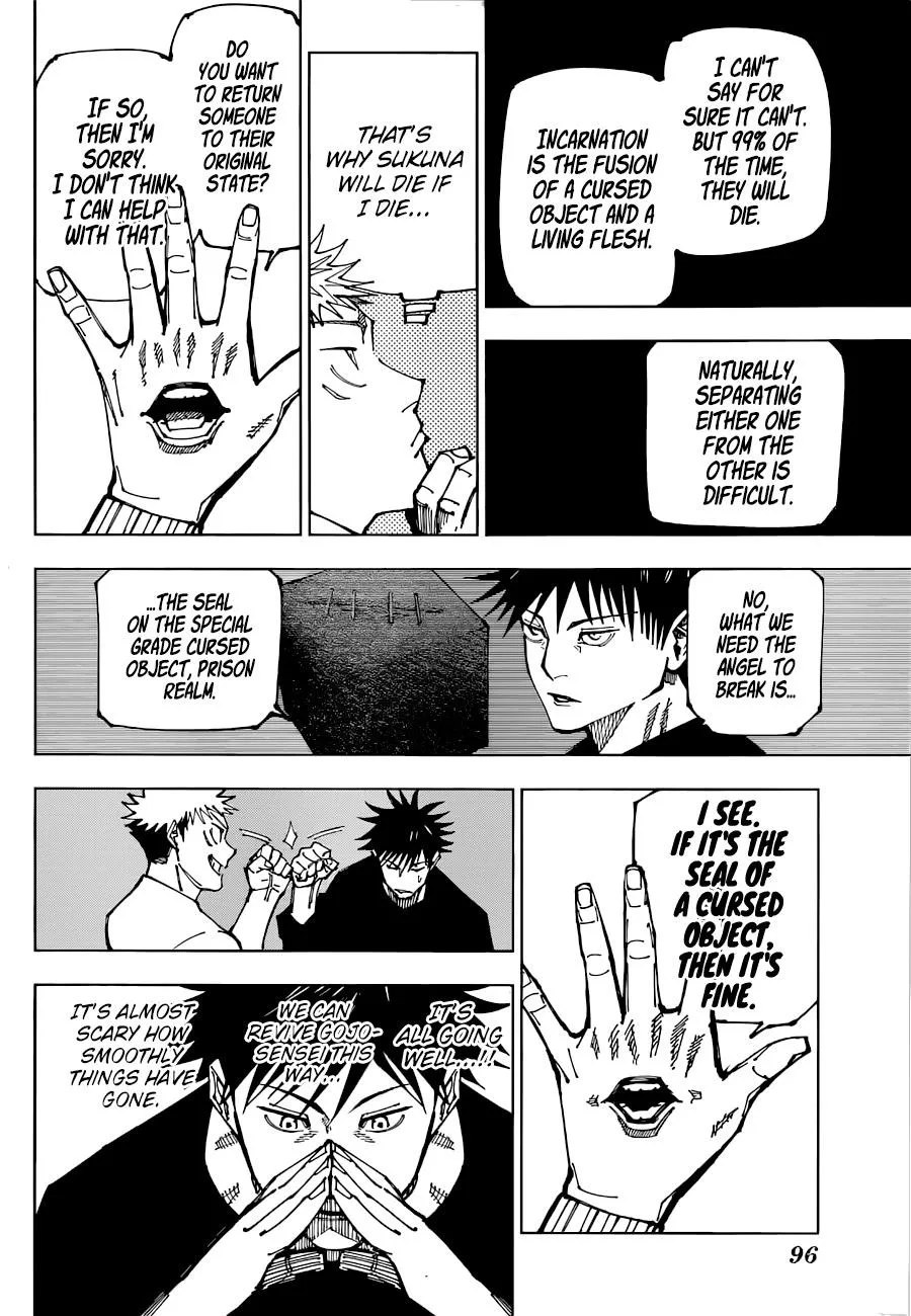 JUJUTSU KAISEN Chapter 199 page 17