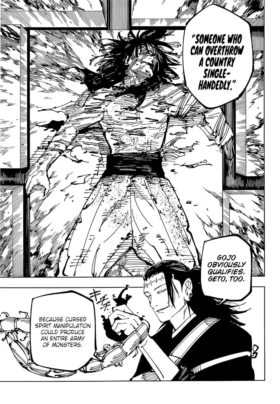 JUJUTSU KAISEN Chapter 203 page 15
