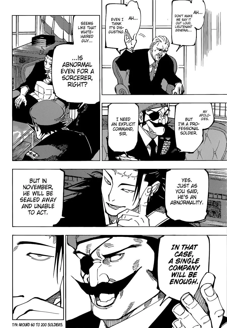 JUJUTSU KAISEN Chapter 201 page 7