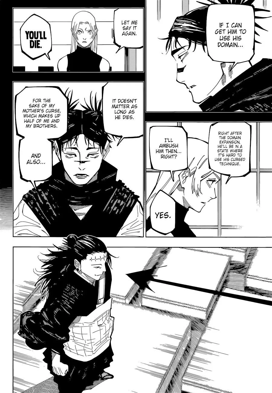 JUJUTSU KAISEN Chapter 203 page 3