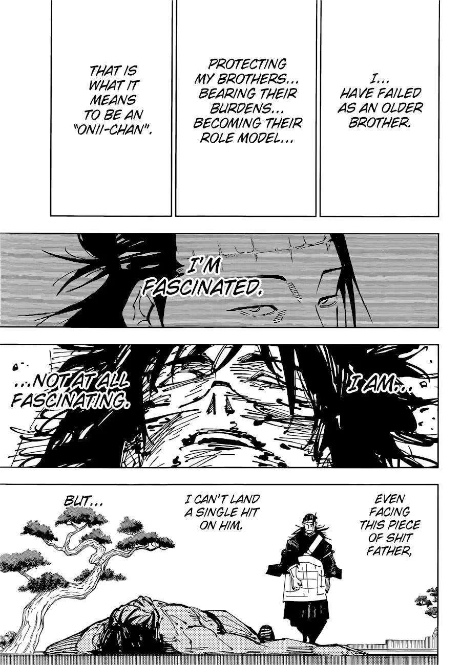JUJUTSU KAISEN Chapter 203 page 17