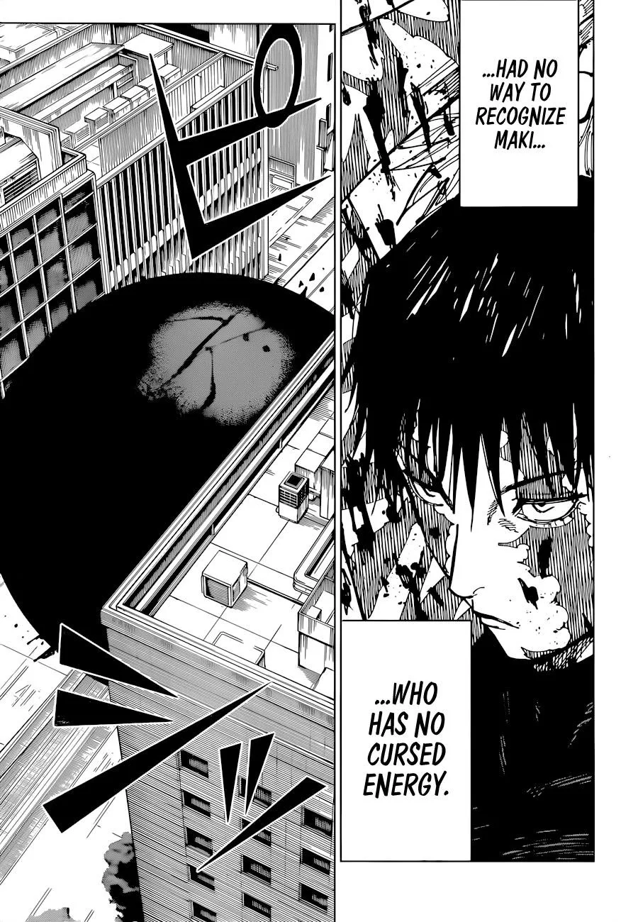JUJUTSU KAISEN Chapter 198 page 17