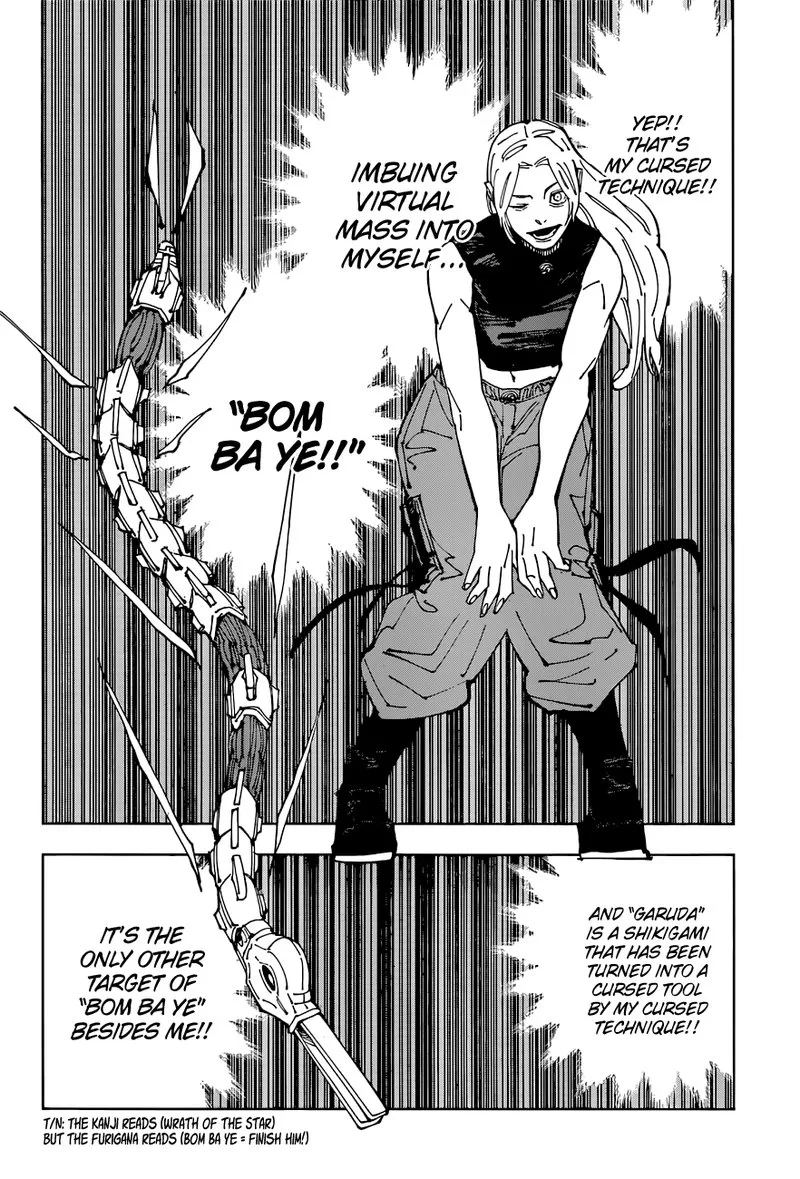 JUJUTSU KAISEN Chapter 205 page 11