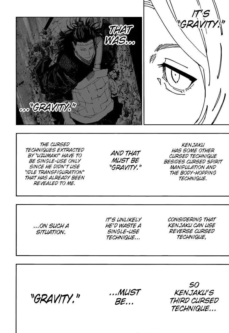 JUJUTSU KAISEN Chapter 205 page 13