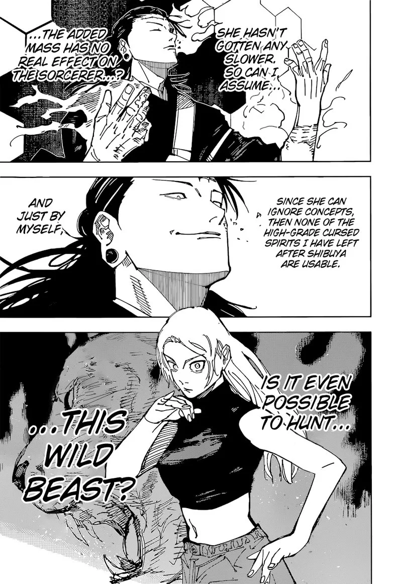 JUJUTSU KAISEN Chapter 205 page 12