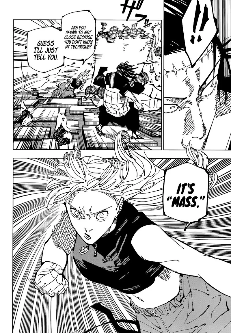 JUJUTSU KAISEN Chapter 205 page 7