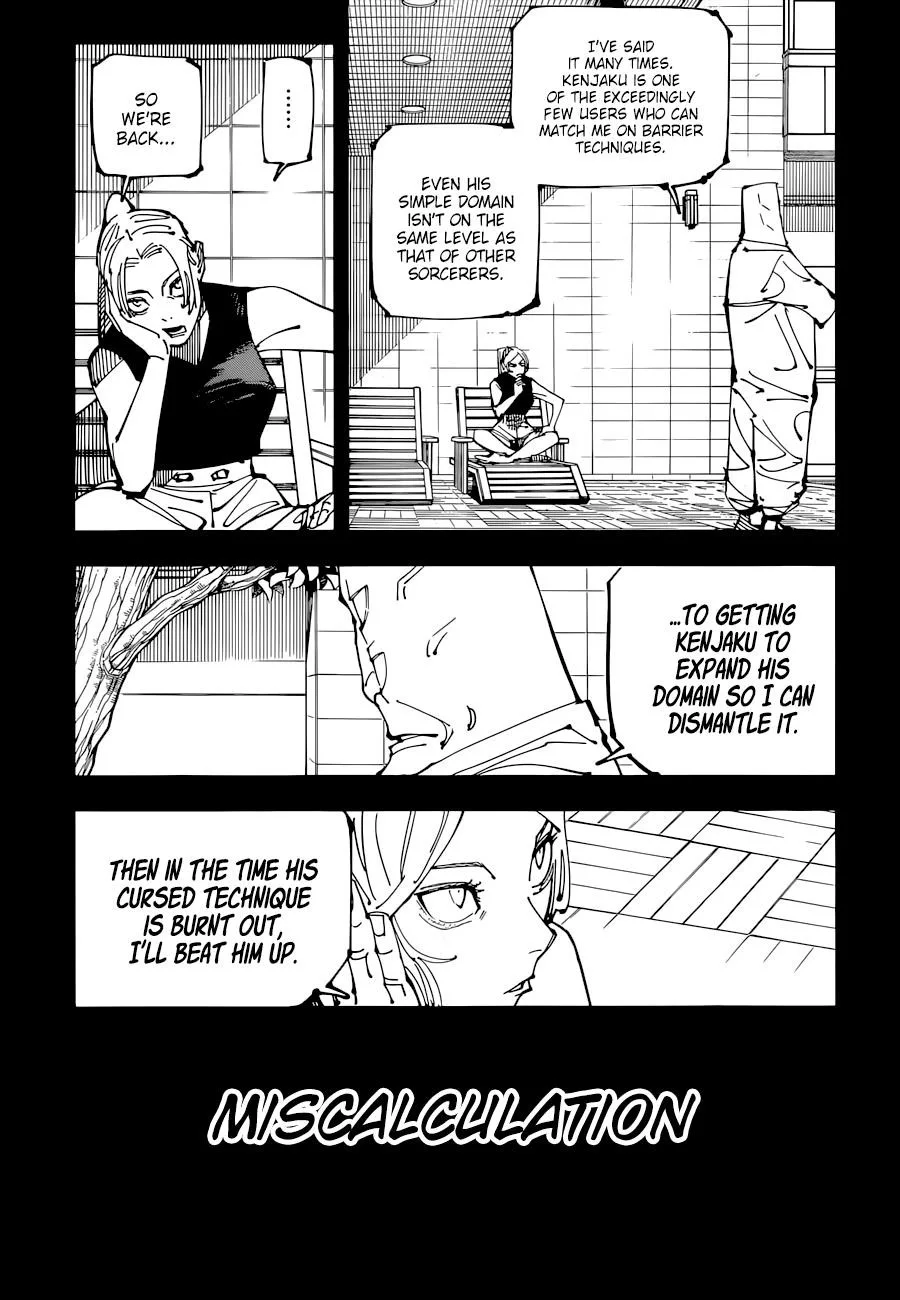 JUJUTSU KAISEN Chapter 206 page 6