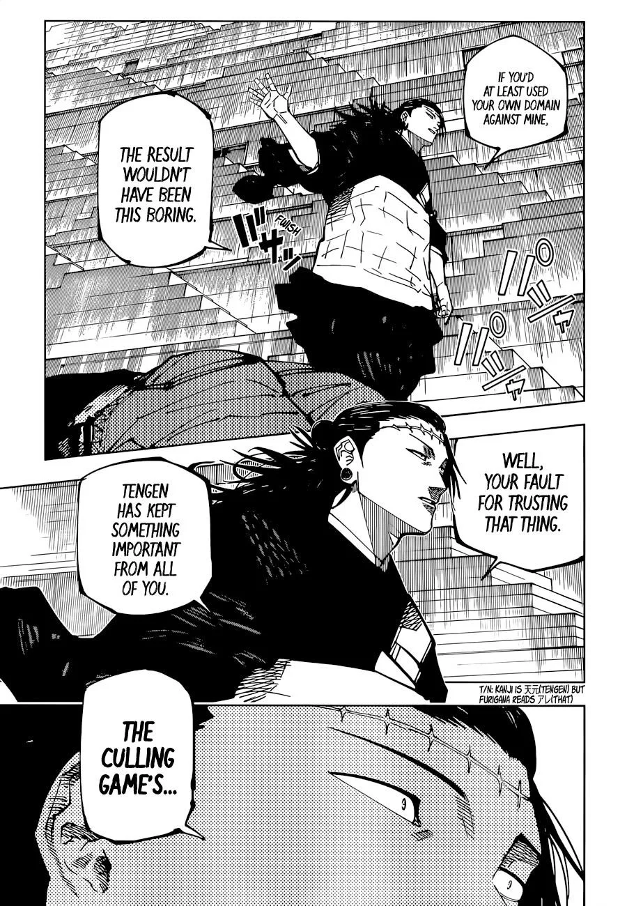 JUJUTSU KAISEN Chapter 206 page 14