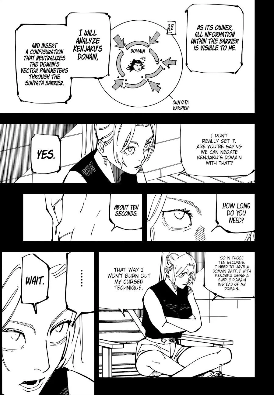 JUJUTSU KAISEN Chapter 206 page 4