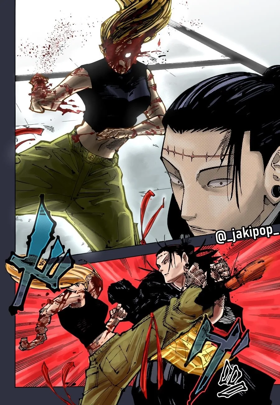 JUJUTSU KAISEN Chapter 206 page 21