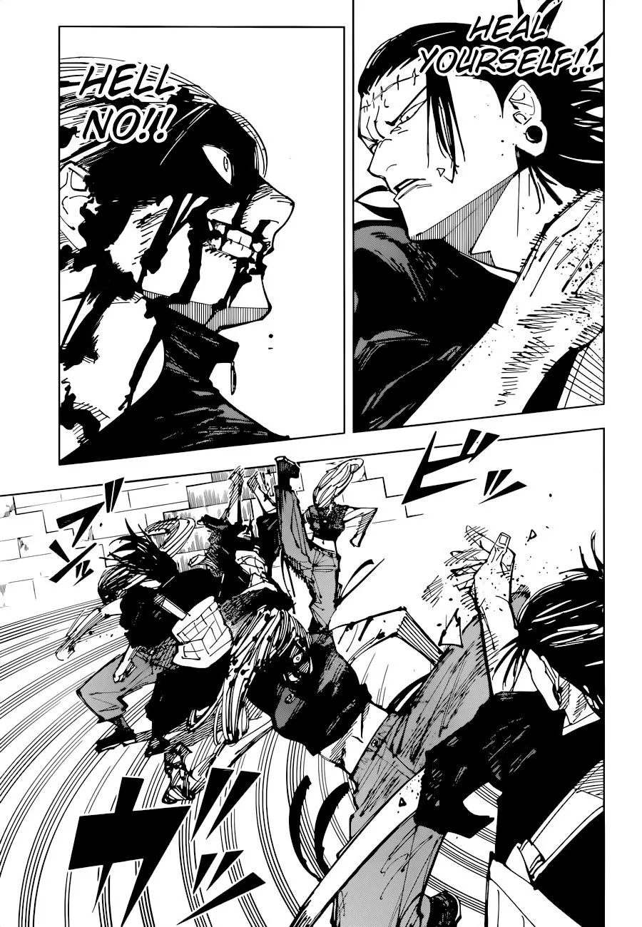 JUJUTSU KAISEN Chapter 206 page 18