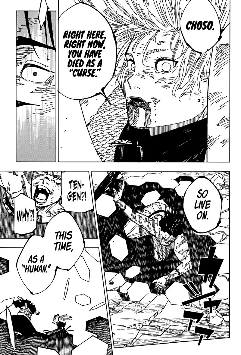 JUJUTSU KAISEN Chapter 208 page 7