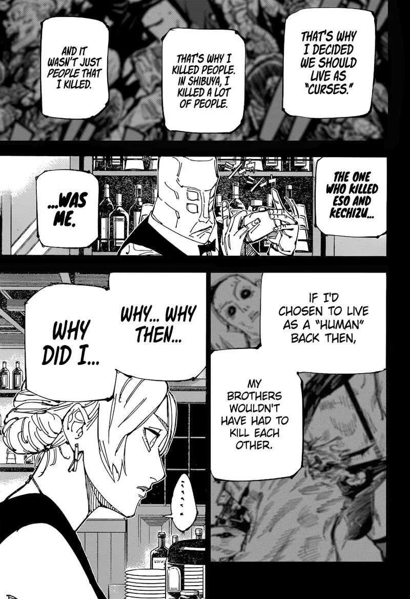 JUJUTSU KAISEN Chapter 208 page 3