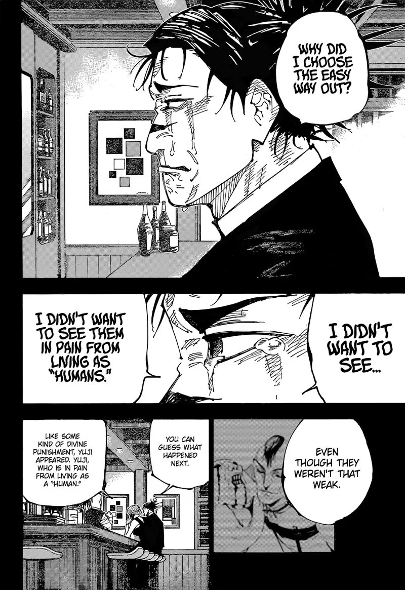 JUJUTSU KAISEN Chapter 208 page 4