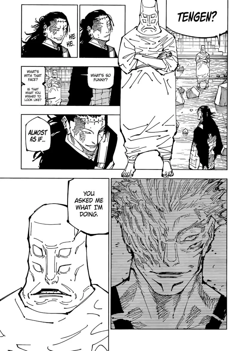 JUJUTSU KAISEN Chapter 208 page 9