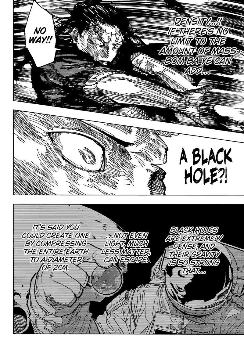 JUJUTSU KAISEN Chapter 208 page 12