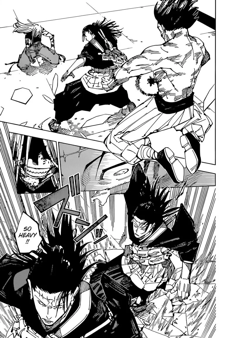JUJUTSU KAISEN Chapter 207 page 4