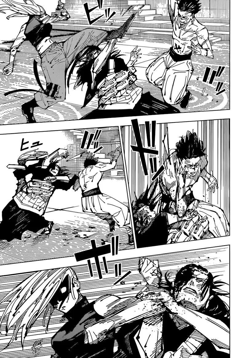 JUJUTSU KAISEN Chapter 207 page 8