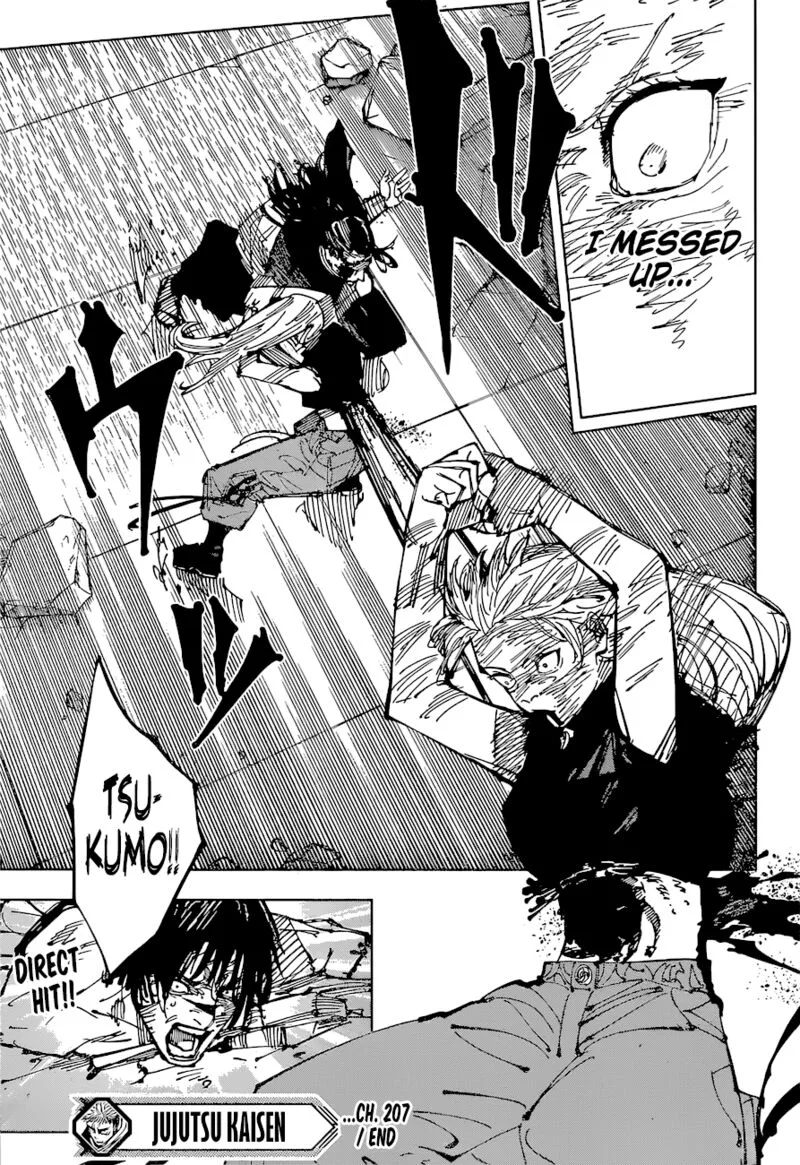 JUJUTSU KAISEN Chapter 207 page 20