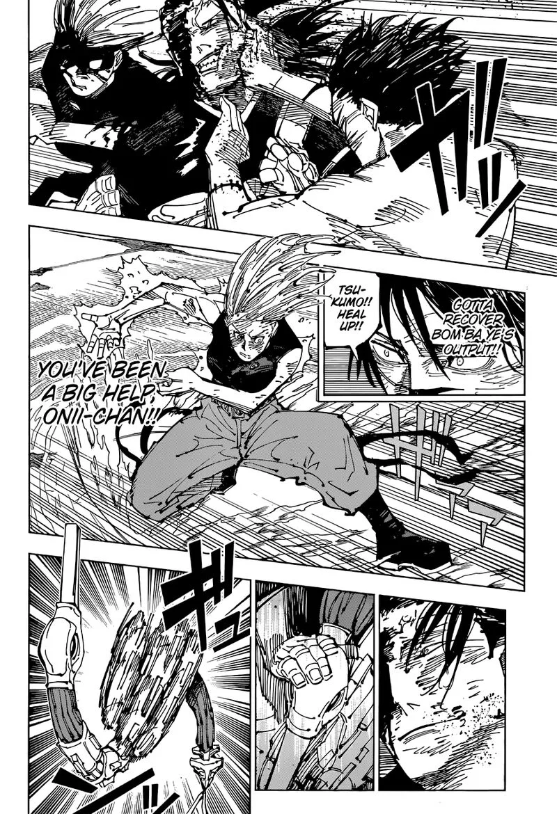 JUJUTSU KAISEN Chapter 207 page 9