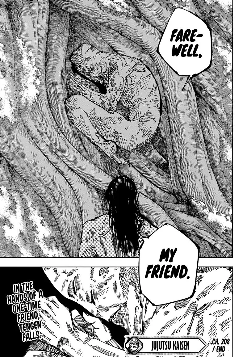 JUJUTSU KAISEN Chapter 208 page 18