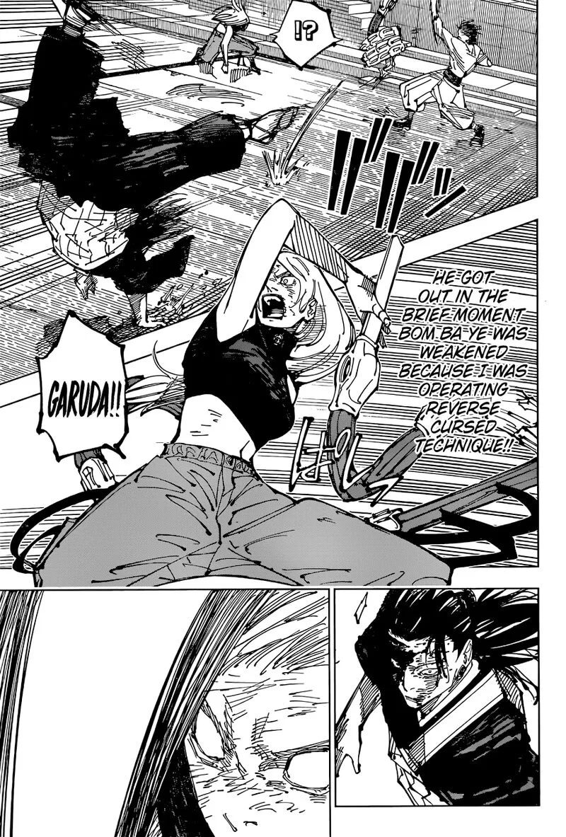 JUJUTSU KAISEN Chapter 207 page 10
