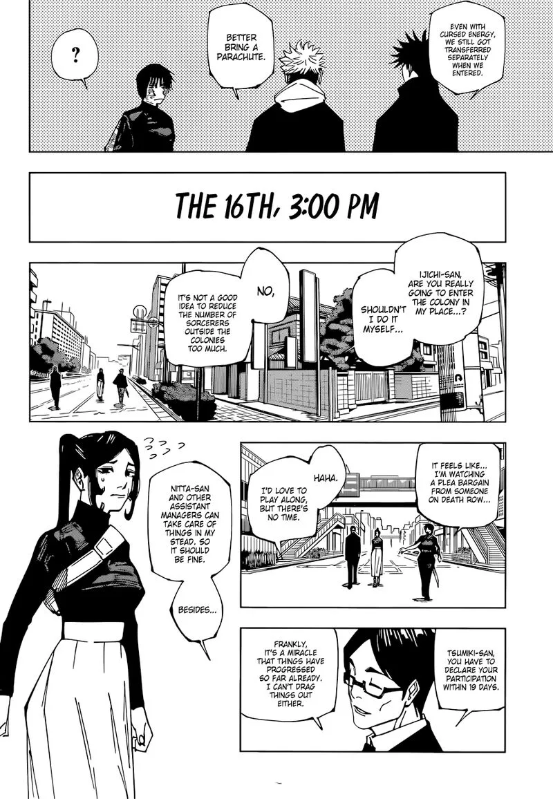 JUJUTSU KAISEN Chapter 211 page 15