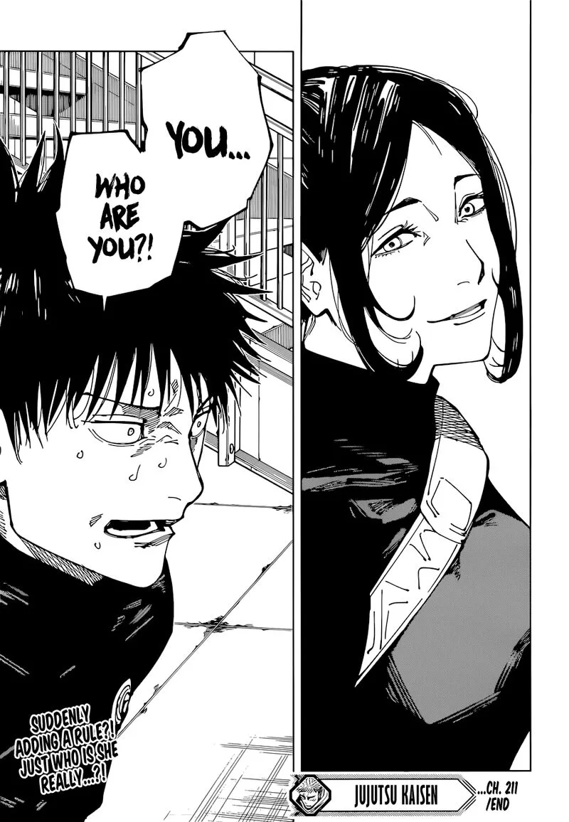 JUJUTSU KAISEN Chapter 211 page 20