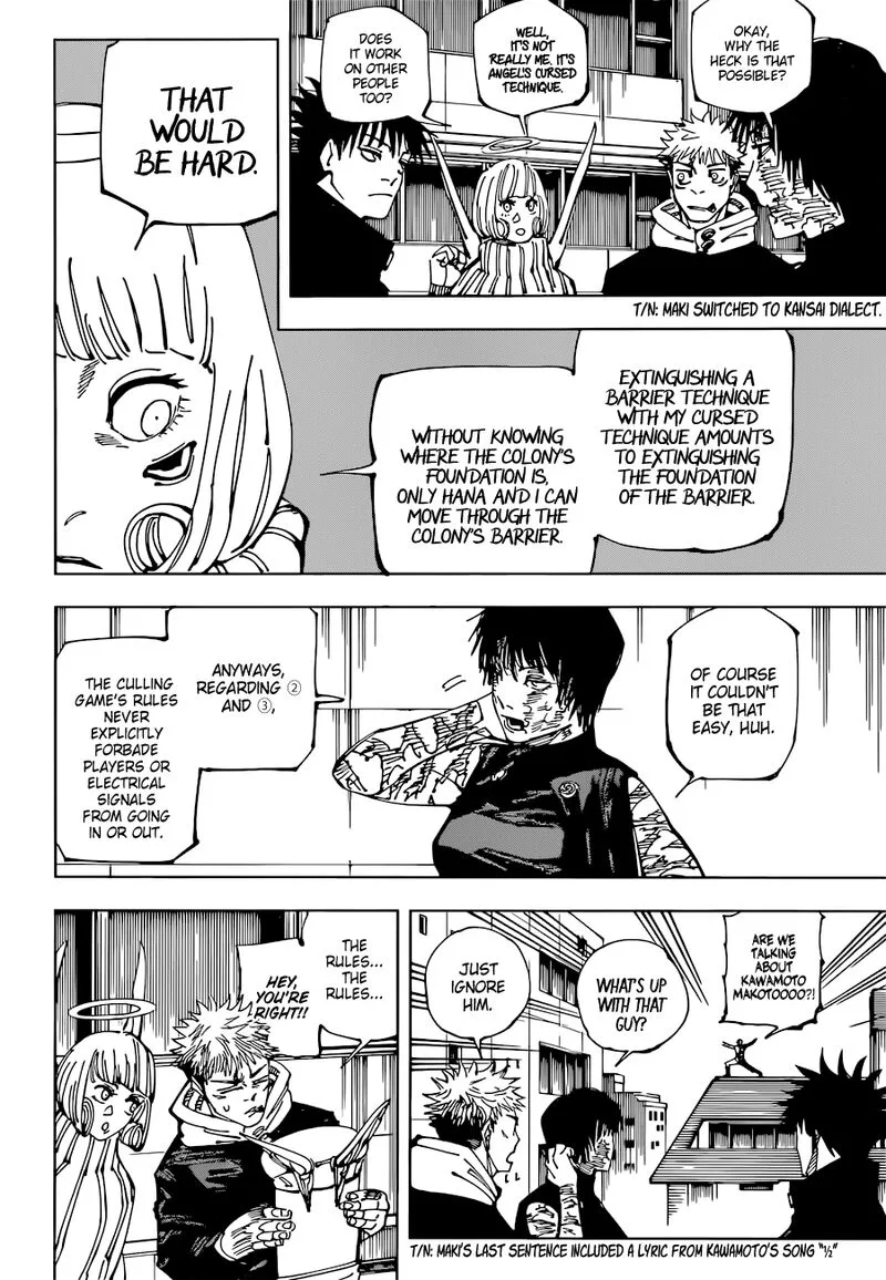 JUJUTSU KAISEN Chapter 211 page 9