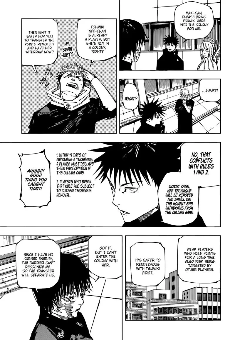 JUJUTSU KAISEN Chapter 211 page 14