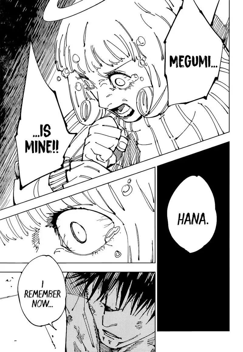 JUJUTSU KAISEN Chapter 213 page 14