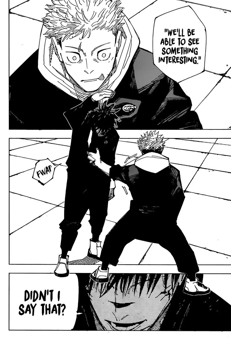JUJUTSU KAISEN Chapter 212 page 19