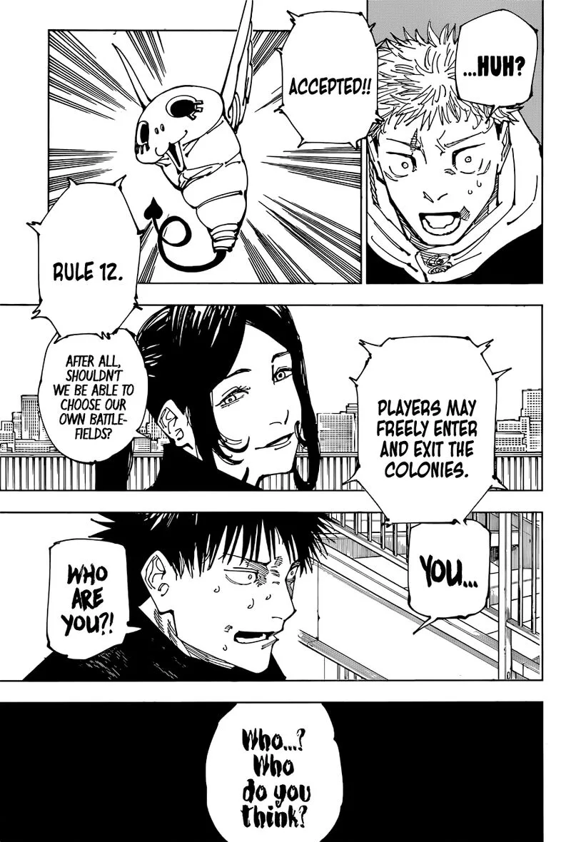 JUJUTSU KAISEN Chapter 212 page 6