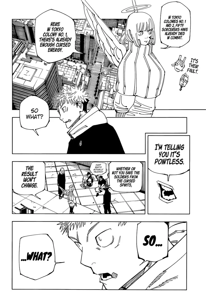 JUJUTSU KAISEN Chapter 210 page 7