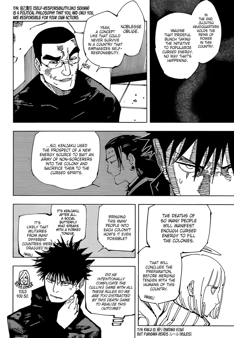 JUJUTSU KAISEN Chapter 210 page 5