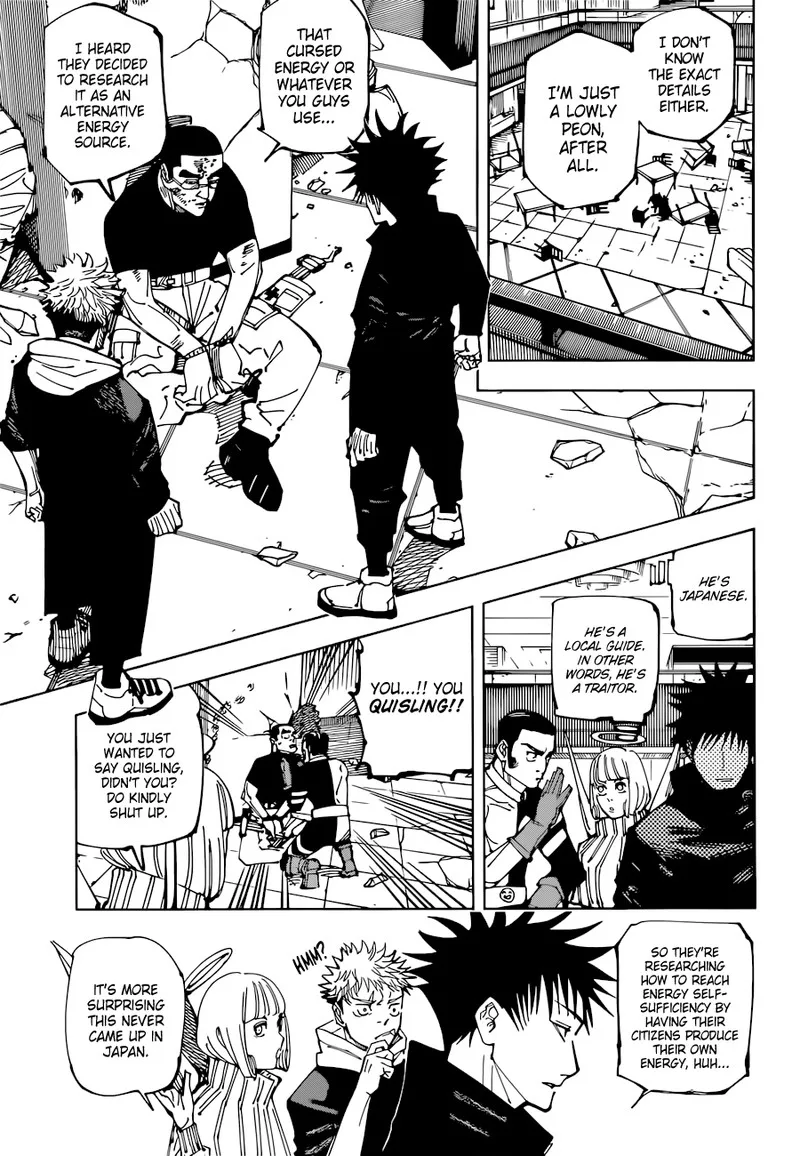 JUJUTSU KAISEN Chapter 210 page 4
