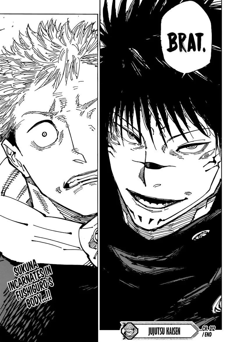 JUJUTSU KAISEN Chapter 212 page 20