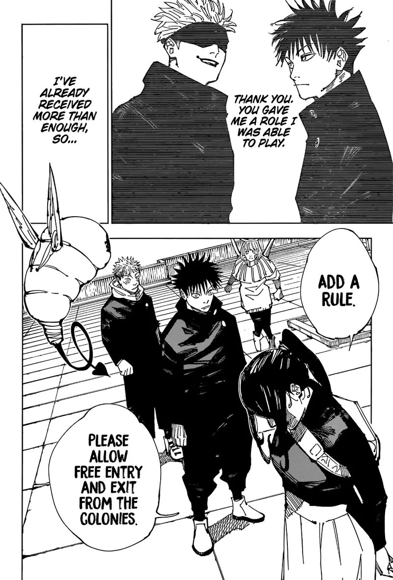JUJUTSU KAISEN Chapter 212 page 5