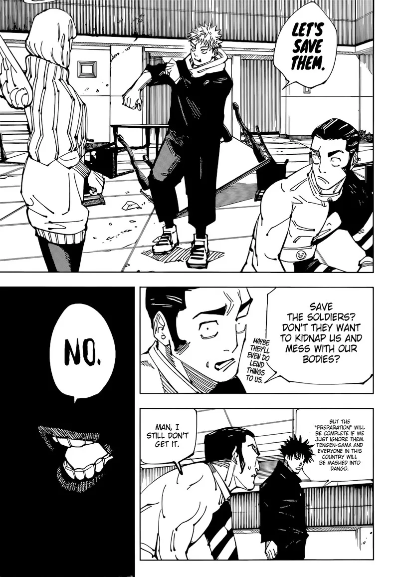 JUJUTSU KAISEN Chapter 210 page 6