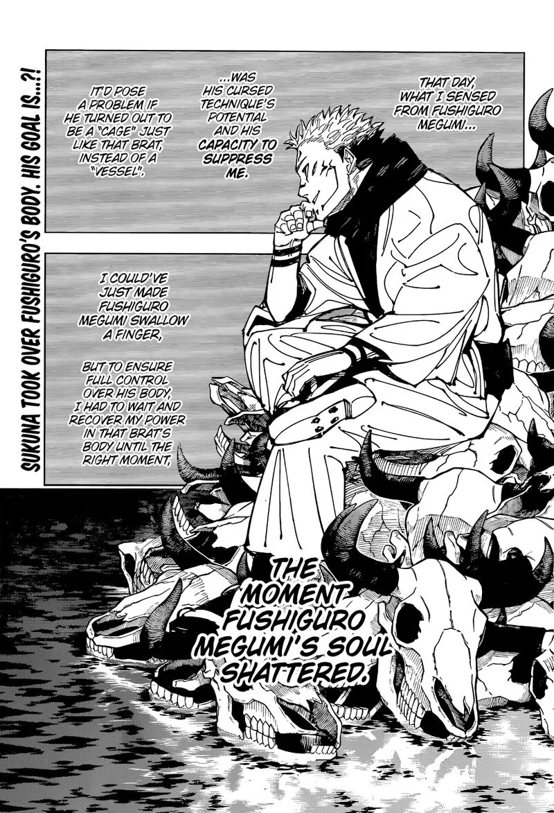 JUJUTSU KAISEN Chapter 213 page 2
