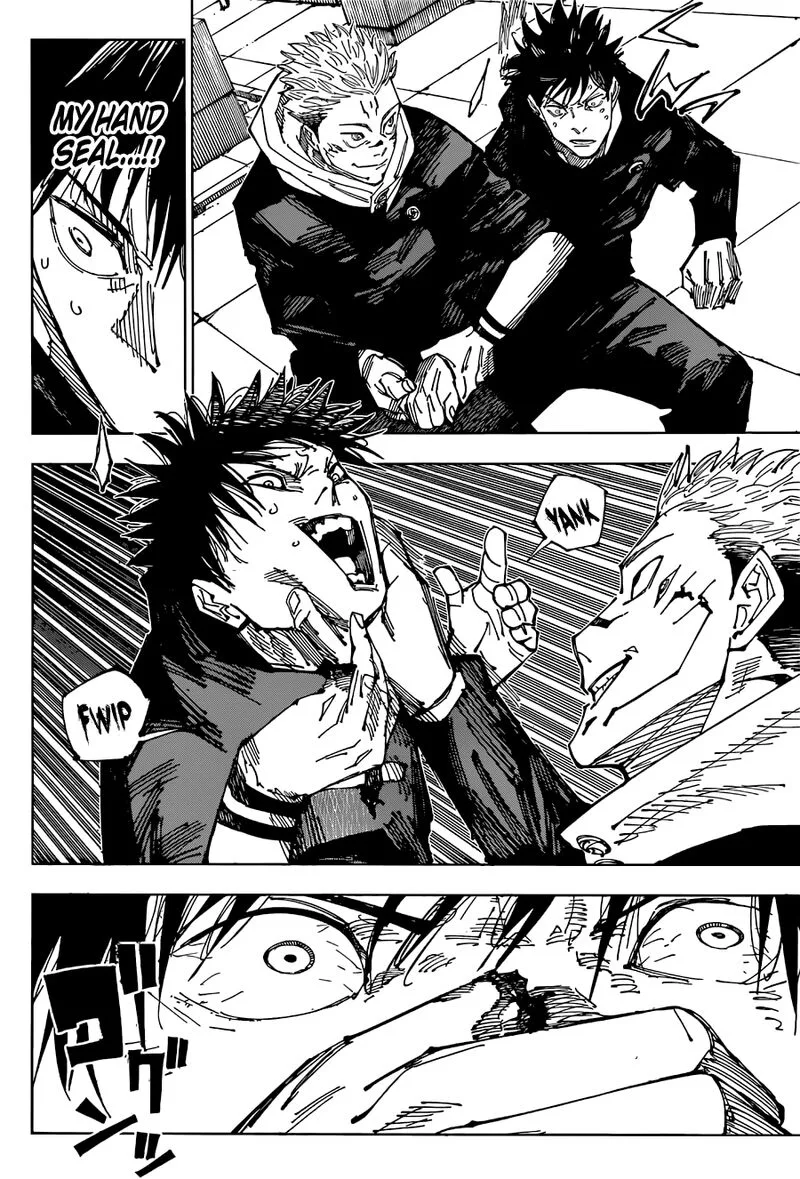 JUJUTSU KAISEN Chapter 212 page 17