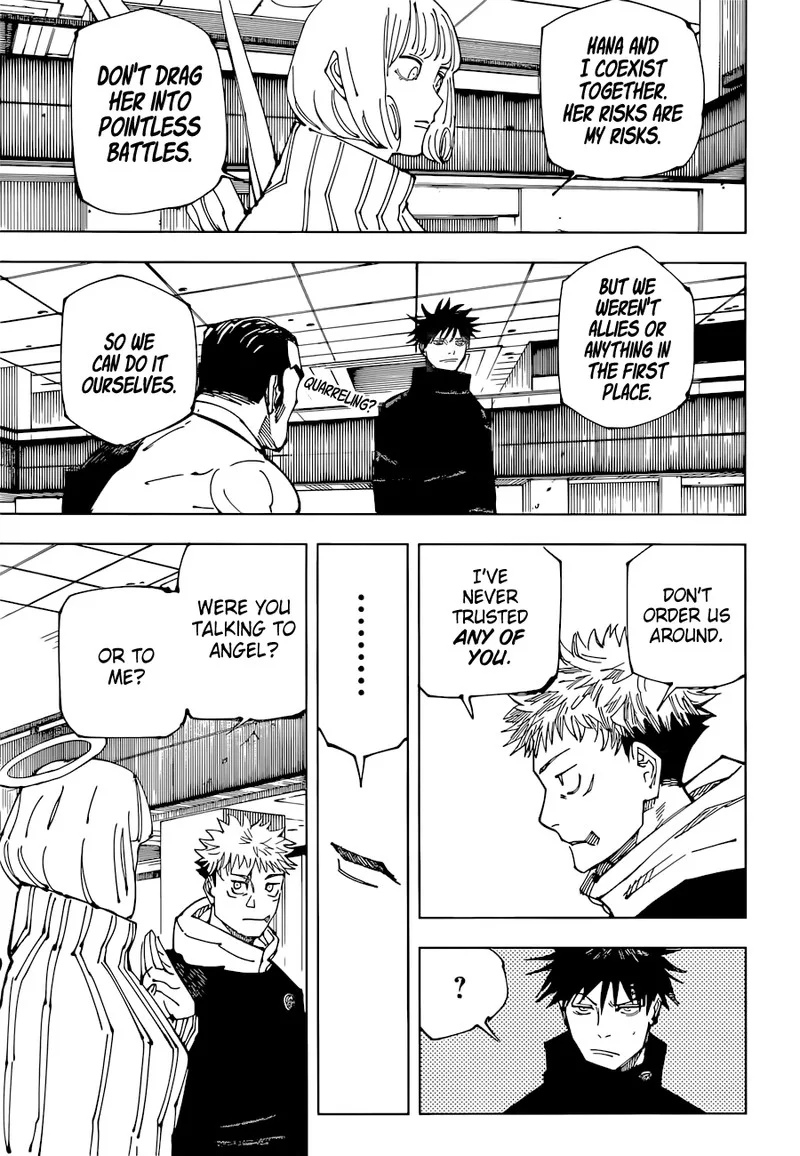 JUJUTSU KAISEN Chapter 210 page 8