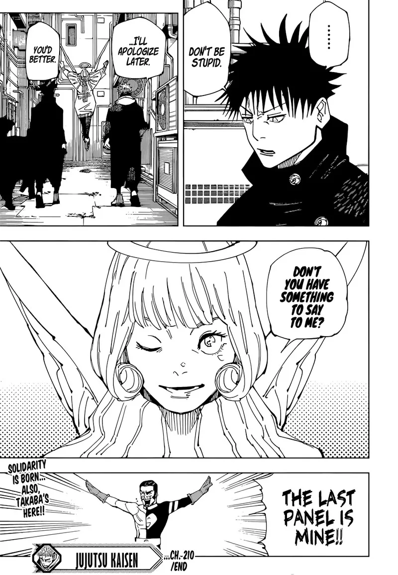 JUJUTSU KAISEN Chapter 210 page 20
